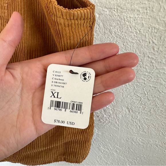 Free People Brown Corduroy Vest 🔥last drop headed to thrift! - Picture 6 of 6